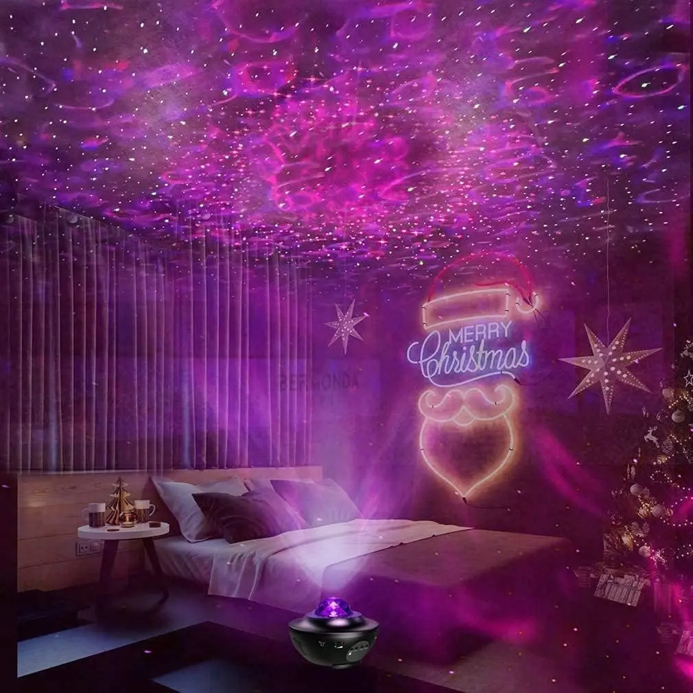 Starry Projector with Laser Light (Remote control, Bluetooth) 6.webp
