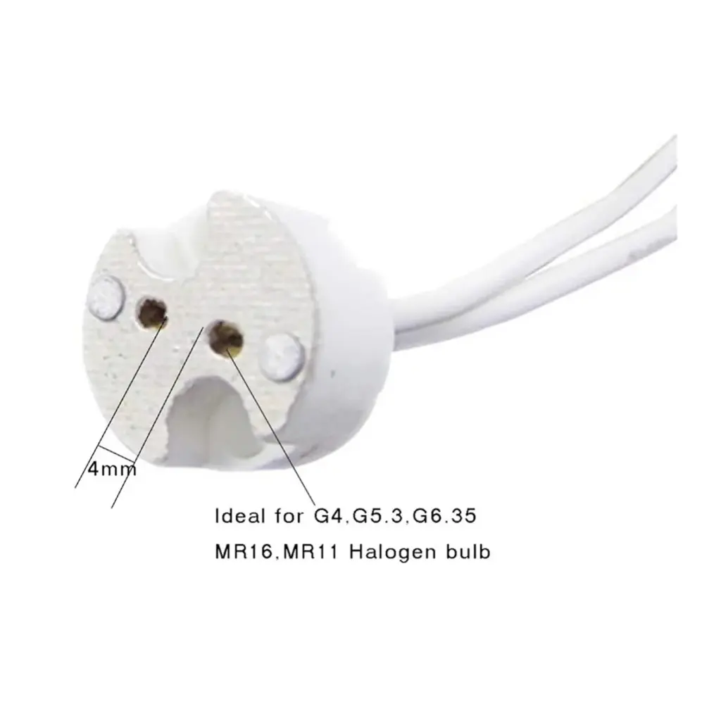 Capsule Lamp Ceramic Holder 12-24V 4A G4 GX5,3 GY6,35 2.webp