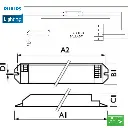 Philips 36W Electronic Ballast EBC136 (1X36W 2X18W) 1.webp