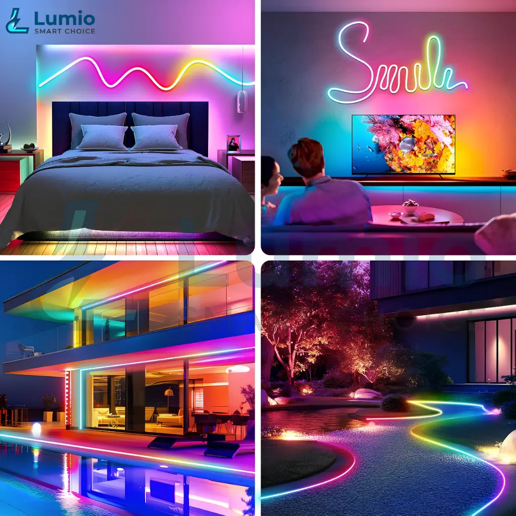 LED Neon Rope Strip Light RGB Plus IC 10 Meter USB 5V 5.webp