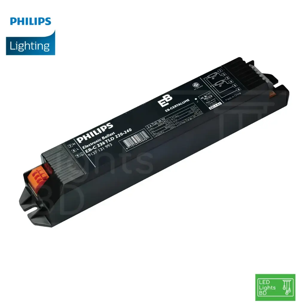 Philips 2x36W Electronic Ballast EBC236