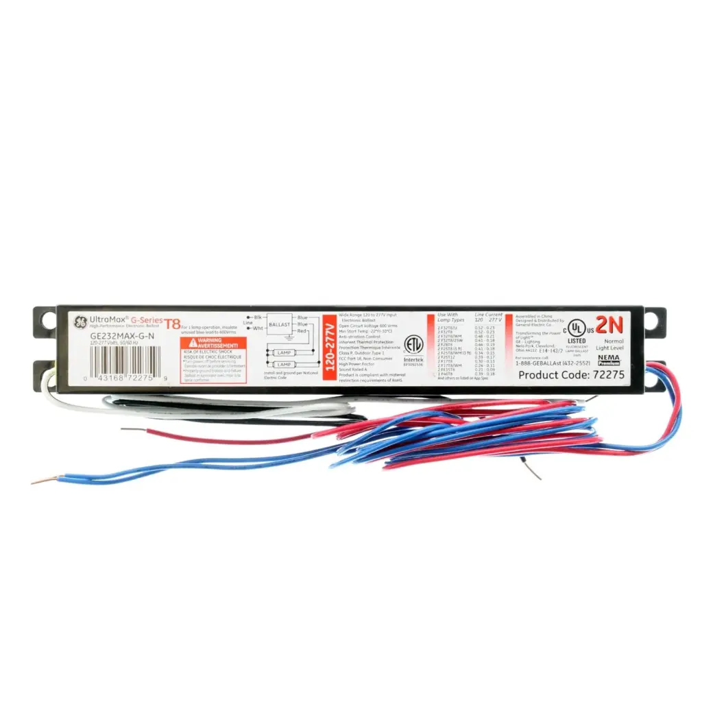 GE UltraMax G-Series T8 LED Ballast GE232MAX_G_N