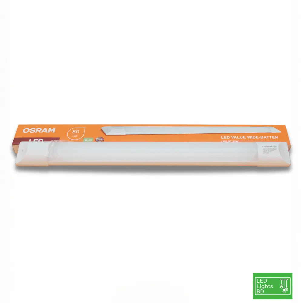 Osram LED Wide Batten Dustproof Eco 6500K