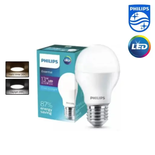 Philips 13W Essential LED Bulb 1250 lumen 6500K