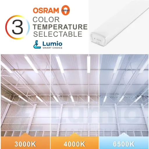 Osram 60W 3in1 LED Smart Value Batten 4ft Flicker Free Studio Light