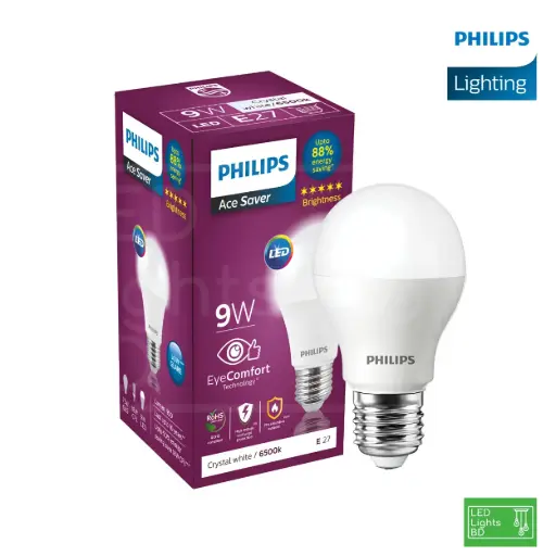 Philips AceBright LED Bulb 9W